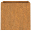 Corten teräs kukkalaatikko Eusebie 32x30x29cm