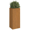 Corten teräs kukkalaatikko Eusebie 32x27,5x75cm