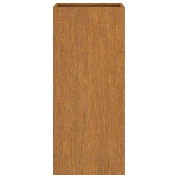 Corten teräs kukkalaatikko Eusebie 32x27,5x75cm