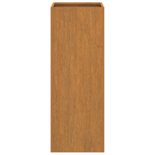 Corten teräs kukkalaatikko Eusebie 32x27,5x75cm