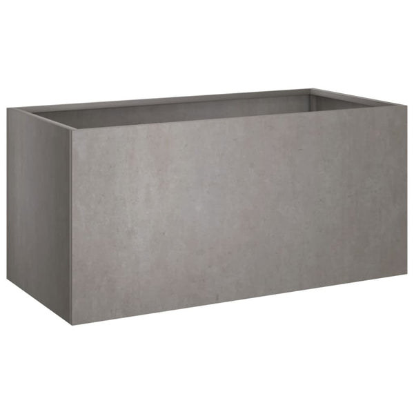 Corten teräs kukkalaatikko Eusebie 62x30x29cm