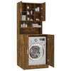 Waschmaschinenschrank Dalmazid (Räuchereiche Holz)