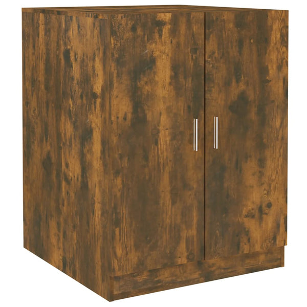 Waschmaschinenschrank Dalmazid (Räuchereiche Holz)