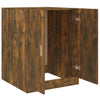 Waschmaschinenschrank Dalmazid (Räuchereiche Holz)