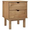Nachttisch Tadiu 45x39x57cm (Kiefer) Grau