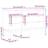 Lipasto otta Avron 111x43x73,5cm (mänty)