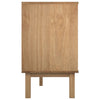 Ruskea ja harmaa lipasto otta Avron 111x43x73,5cm (mänty)