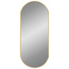 Goldfarbener Wandspiegel Airways 70x30cm (oval)
