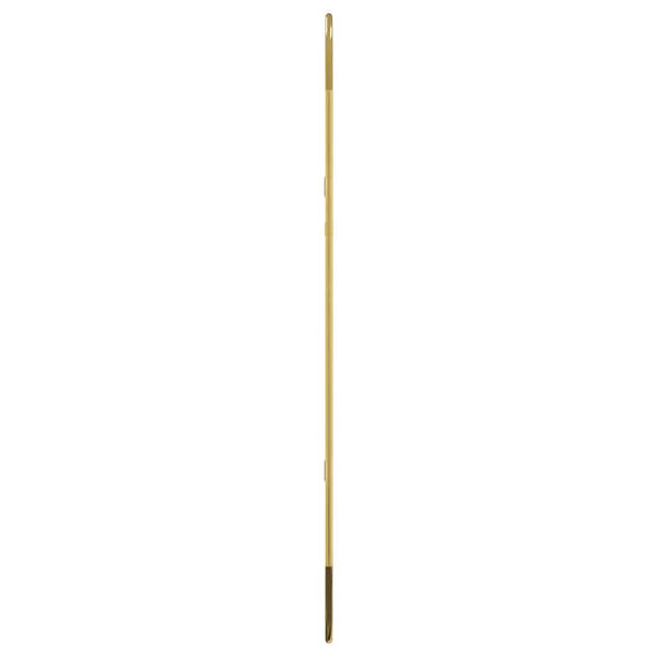Goldfarbener Wandspiegel Airways 70x30cm (oval)