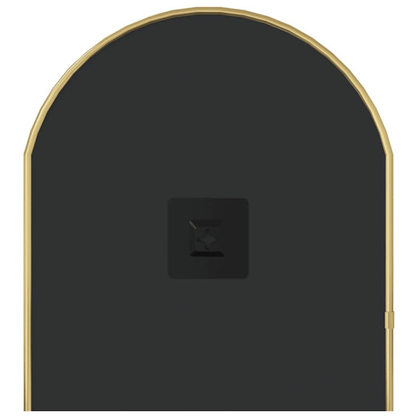 Goldfarbener Wandspiegel Airways 70x30cm (oval)