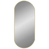 Gold Wandspiegel Airways 90x40cm (oval)