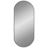 Wandspiegel Airways Schwarz 90x40cm (oval)