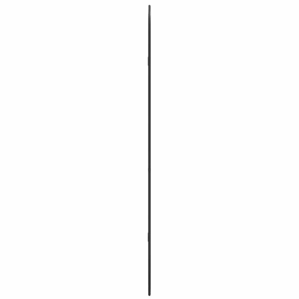 Schwarzer Wandspiegel Airways 100x45cm (oval)