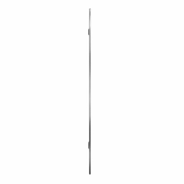 Silberner Wandspiegel Piner 80x35cm