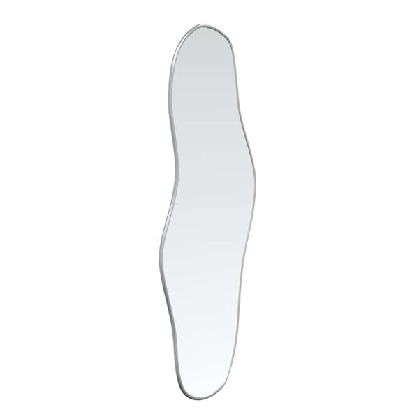 Piner Wandspiegel, silberfarben, 100x45cm