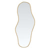 Goldener Wandspiegel Piner 70x30cm
