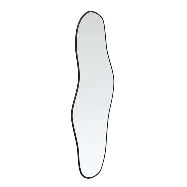 Schwarzer Wandspiegel Piner 90x40cm