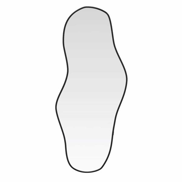 Musta seinäpeili Piner 100x45cm