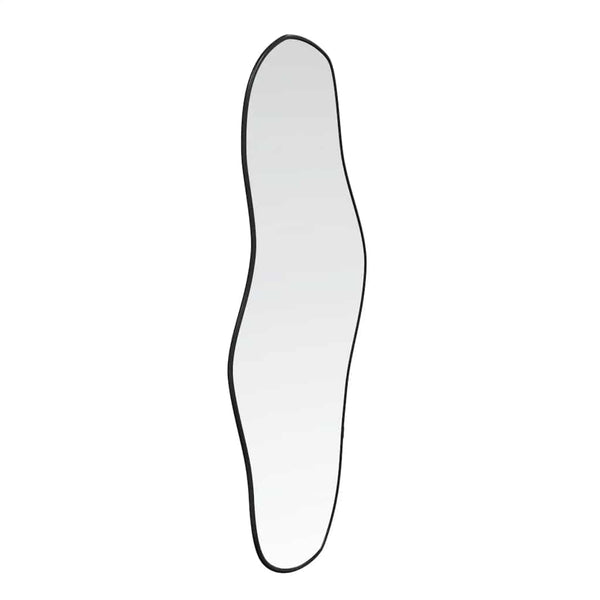 Musta seinäpeili Piner 100x45cm
