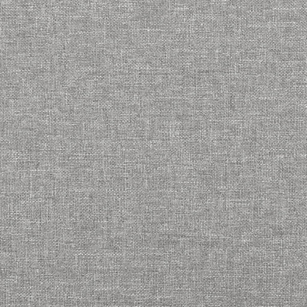 Vaaleanharmaa sängynrunko ilman patjaa Nurvinci 90x190cm (single kangas)