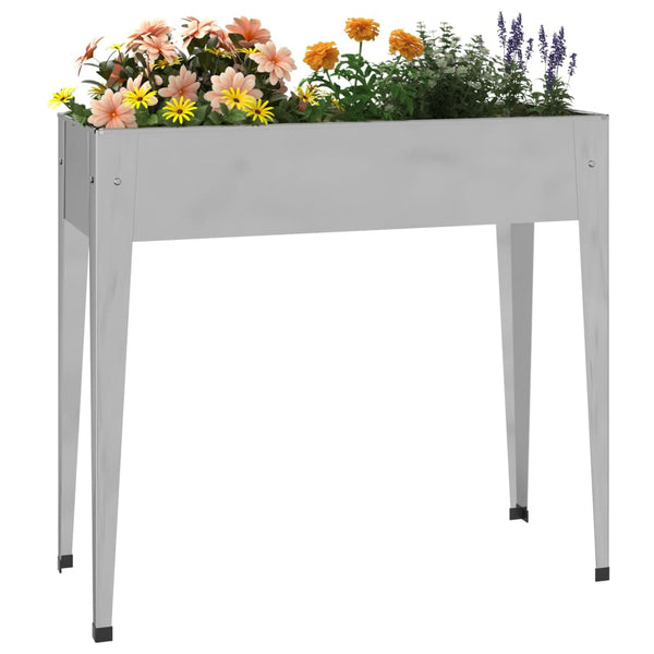 Verzinkter Blumenkasten Rebertino 100,5x40,5x90cm (Stahl)