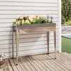 Verzinkter Blumenkasten Rebertino 100,5x40,5x90cm (Stahl)