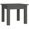 Grauer Couchtisch Ecart 35x35x30cm (Kiefer)