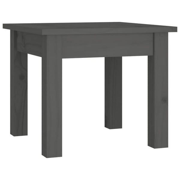 Grauer Couchtisch Ecart 35x35x30cm (Kiefer)