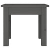 Grauer Couchtisch Ecart 35x35x30cm (Kiefer)