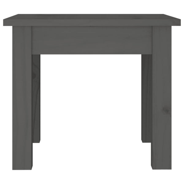 Grauer Couchtisch Ecart 35x35x30cm (Kiefer)