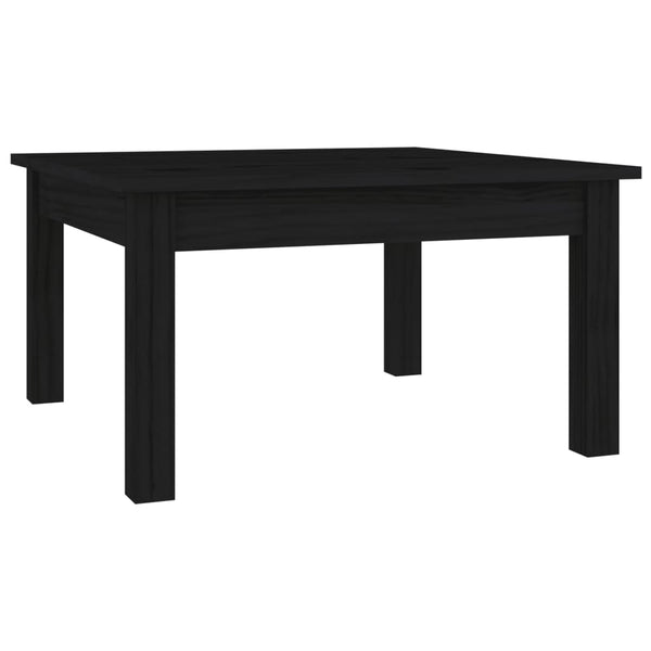 Musta sohvapöytä Ecart 55x55x30cm (mänty)