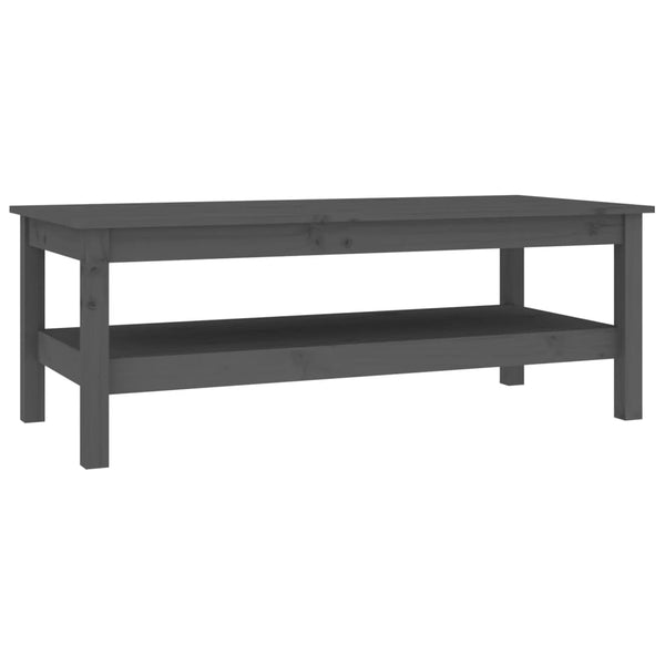 Harmaa sohvapöytä Daria 110x50x40cm (mänty)