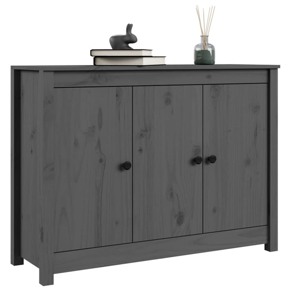 Harmaa senkki Vinga 100x35x74cm (mänty)