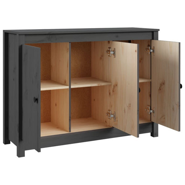 Harmaa senkki Vinga 100x35x74cm (mänty)