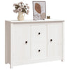 Weißes Sideboard Vie 100x35x74cm (Kiefer)