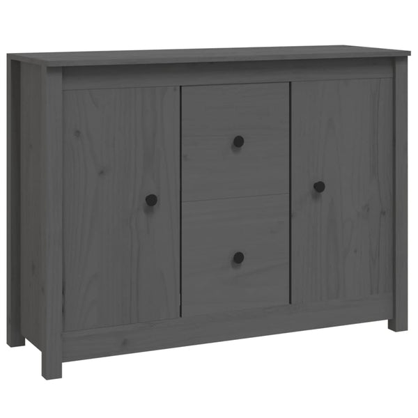 Harmaa senkki Vie 100x35x74cm (mänty)