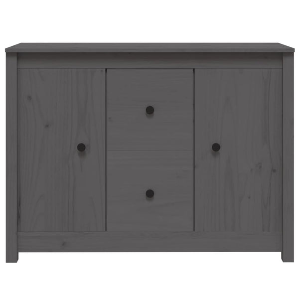 Harmaa senkki Vie 100x35x74cm (mänty)