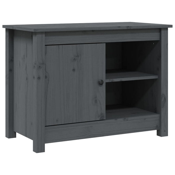 Grauer TV-Schrank Jaqueslline 70x36,5x52cm (Kiefer)