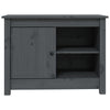 Grauer TV-Schrank Jaqueslline 70x36,5x52cm (Kiefer)