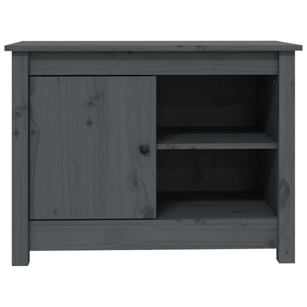 Grauer TV-Schrank Jaqueslline 70x36,5x52cm (Kiefer)