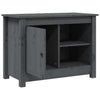 Grauer TV-Schrank Jaqueslline 70x36,5x52cm (Kiefer)