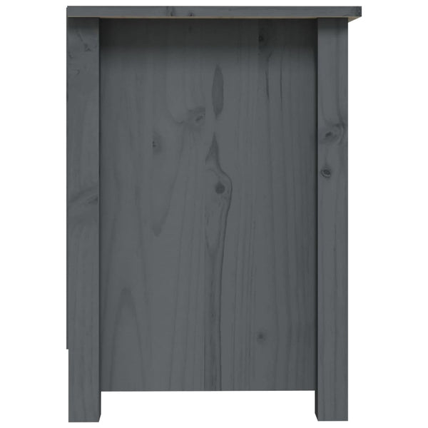 Grauer TV-Schrank Jaqueslline 70x36,5x52cm (Kiefer)