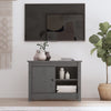 Grauer TV-Schrank Jaqueslline 70x36,5x52cm (Kiefer)
