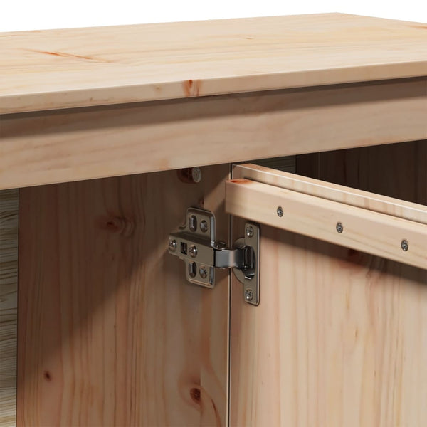 TV-Unterschrank Sallah 103x36,5x52cm (Kiefer)