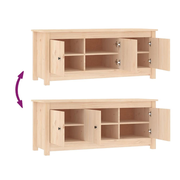 Kenkäkaappi Izhac 110x38x45,5cm (mänty)