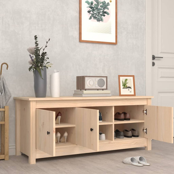 Kenkäkaappi Izhac 110x38x45,5cm (mänty)
