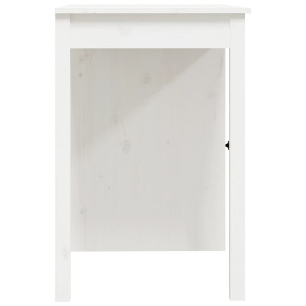 Weißer Schreibtisch Kylie 100x50x75cm (Kiefer)