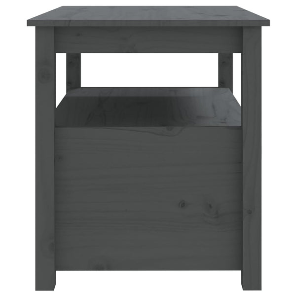 Couchtisch Sturm Grau 71x49x55cm (Kiefer)