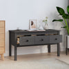 Grauer Couchtisch Liubinca 102x49x55cm (Kiefer)