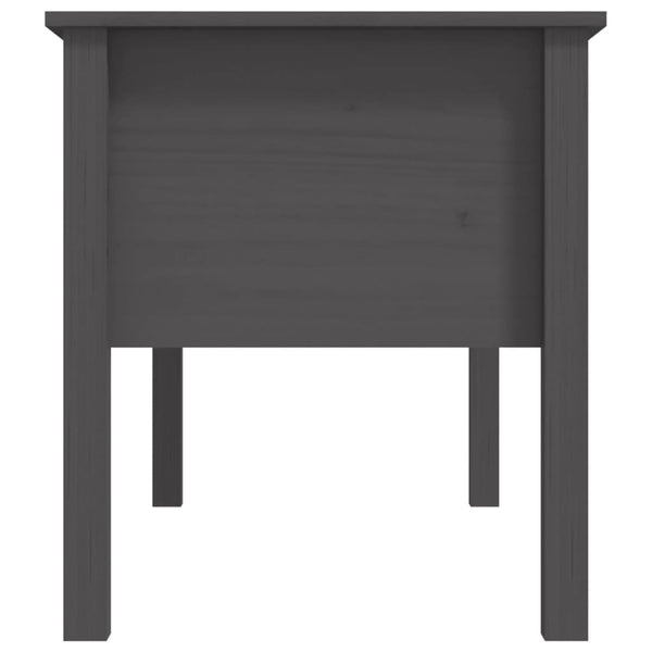 Grauer Couchtisch Liubinca 102x49x55cm (Kiefer)